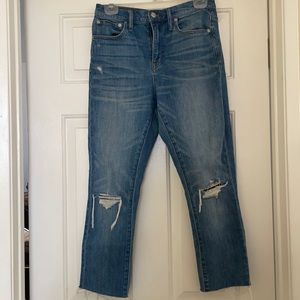 Madewell high rise jeans